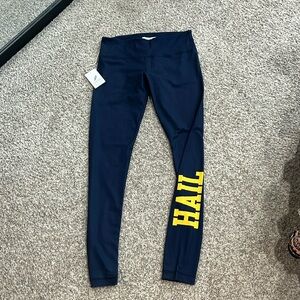 Umich hail leggings
